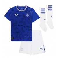 Camisa de Futebol Everton Dominic Calvert-Lewin #9 Equipamento Principal Infantil 2024-25 Manga Curta (+ Calças curtas)